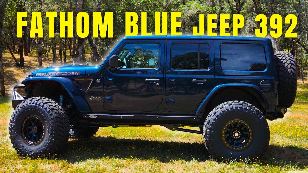 1 Ton Jeep 392 Fathom Blue on 40’s! Our signature 392 build series went ...