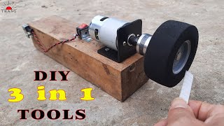 3 in 1 Useful tools with 775 DC Motor