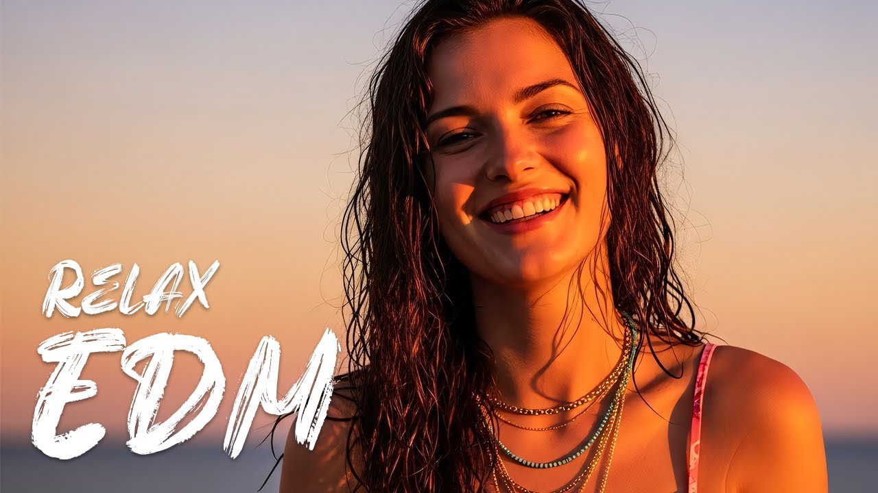 EDM Chill Vibes 🌊 Ocean Beats for Calmness & Productive Flow