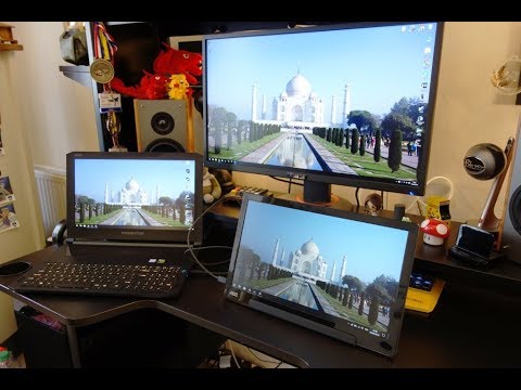 AOC I1601FWUX review - 15.6" Full HD Portable Monitor with USB-C - By TotallydubbedHD