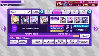D4DJ Groovy Mix: Full Unit, Full Extra Training (Abyssmare Main   Peaky P-key Support) Gameplay