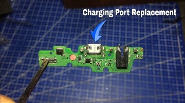 Charging Port Replacement using Soldering Iron only | Javier