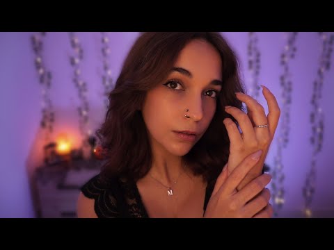 ASMR Sonidos y movimientos de manos cerca de ti para hacerte DORMIR |  FINGER FLUTTERING
