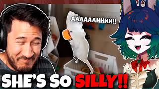 HE BROKE ME AGAIN! 😭 | VTuber Reacts to Markiplier Try Not To Laugh