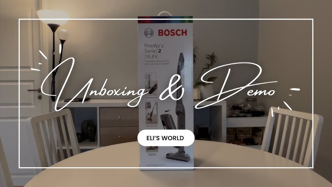 Bosch Serie 2 Readyy\'y Cordless Vacuum Cleaner unboxing and cleaning review  [Part-2] - YouTube