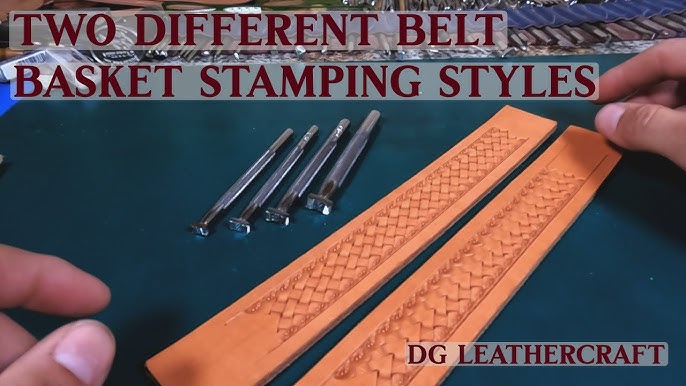  SLC Belt Making Kit for Beginners with Stamping Tools