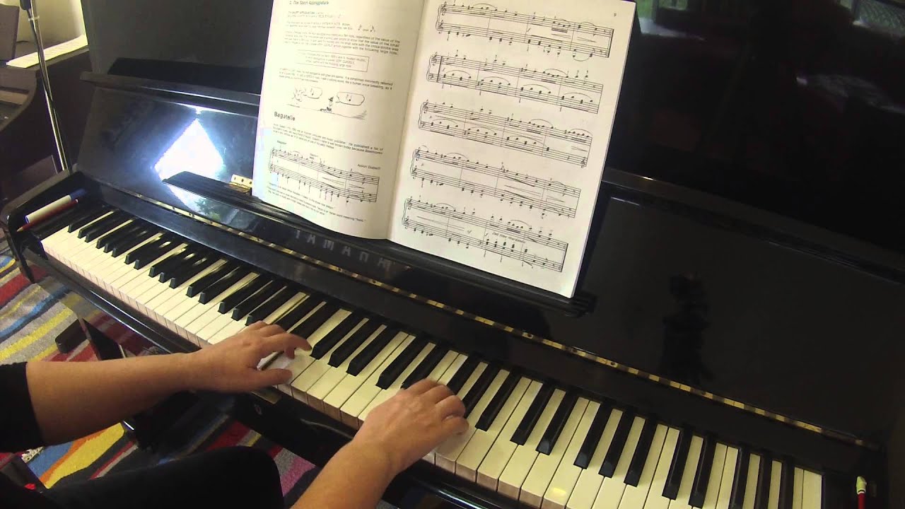 Bagatelle by Anton Diabelli Alfred's Basic Piano Library lesson book