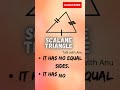 Types of Triangle | Easymath