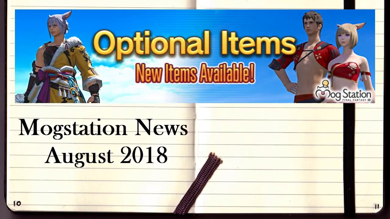 Mog Station Login >> Ffxiv Mogstation Optional Items August 2018 Youtube Mog Station Login >> Ffxiv Mogstation Optional Items August 2018 Youtube