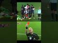 Difference between Ligue 1🟨 &amp; premier League 🟥 Referee #psg #monaco #chelsea  #arsenal #football