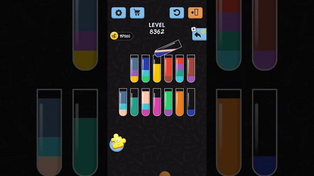 Water color sort level 8362