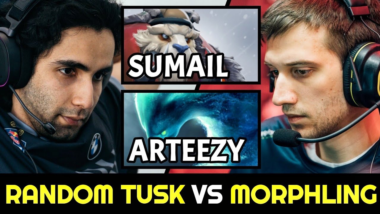 SUMAIL vs ARTEEZY Intense Game — Random Tusk vs Morphling