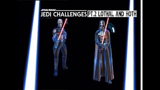 Star Wars: Jedi Challenges Pt.2 - Lothal & Hoth (No Commentary)