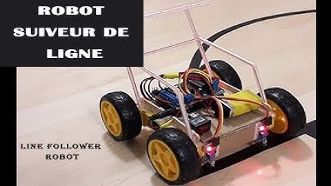 top projet arduino : robot suiveur de line | line follower robot