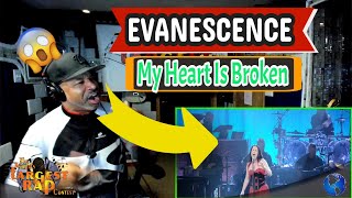 EVANESCENCE  "My Heart Is Broken" Synthesis Live - Producer Reaction