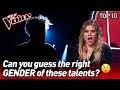 The most SURPRISING GENDER REVEALS on The Voice PART 2 | Top 10