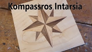 Intarsia Kompassros