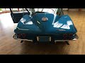 1965 Corvette C2 Sting Ray Coupe - Nassau Blue (walk around)