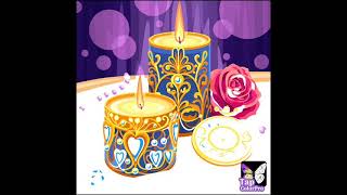 Tap Color Pro - Others Mystery Art: A Two Sapphire Candle And The Time Compass Sapphire