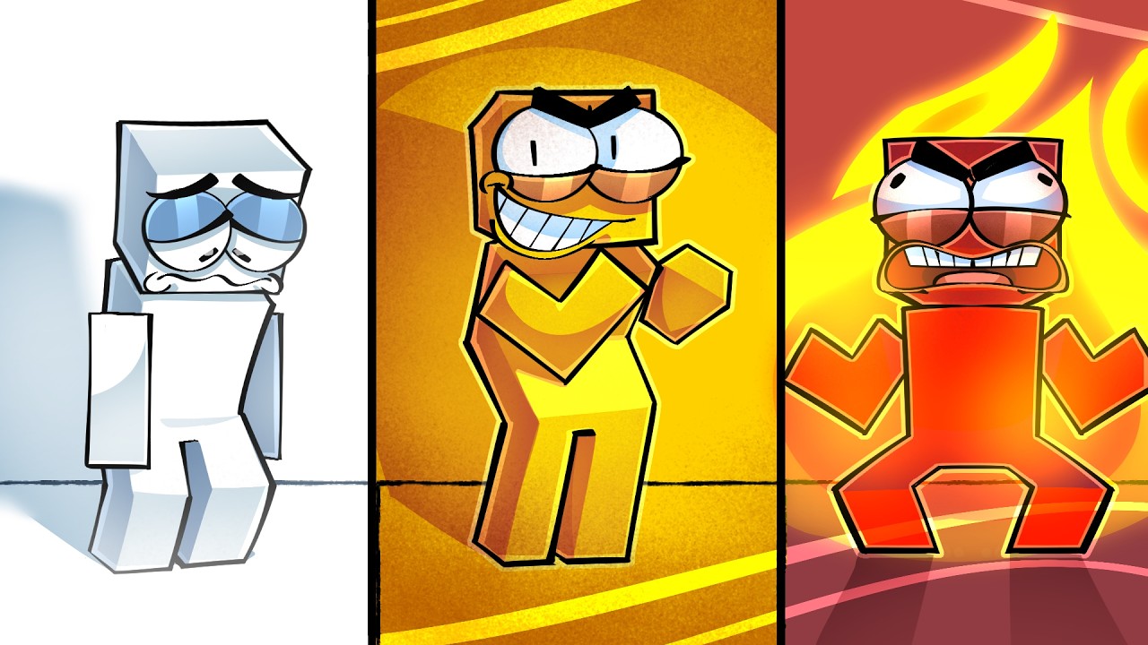 Problems Perdeu as Cores no Minecraft!