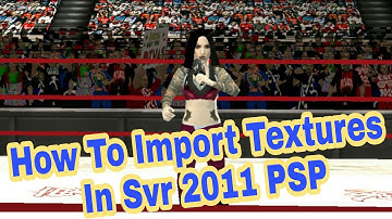How to import Textures in my PSP By JC.Modder