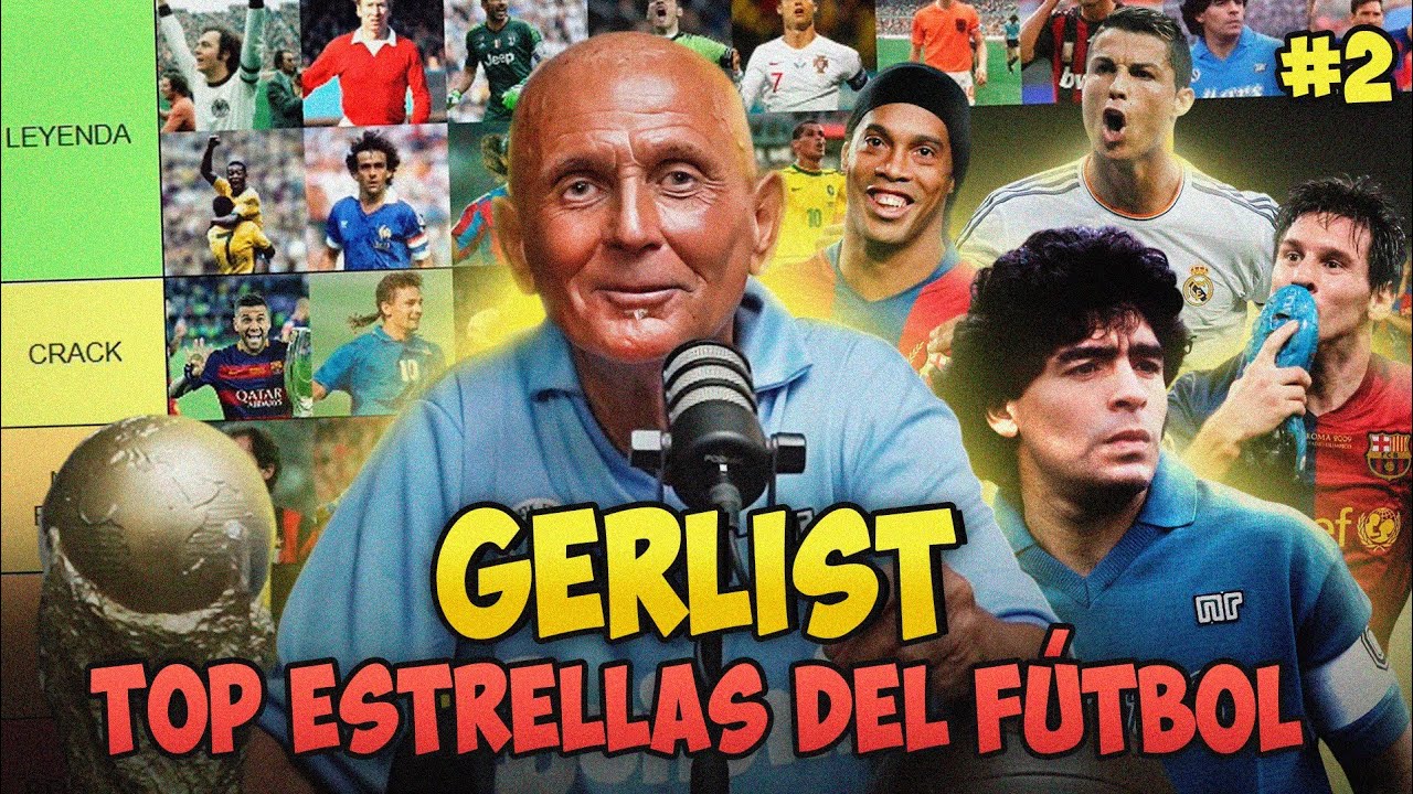 ¿Quiénes son los MEJORES FUTBOLISTAS de la HISTORIA? - La TIELRIST de GERSON #2