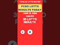 3D LOTTO DRAW RESULTS TODAY 9PM JUNE 13, 2026