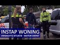 Politie instap woning - Verdachte situatie - Dienst op de motor - Jan-Willem