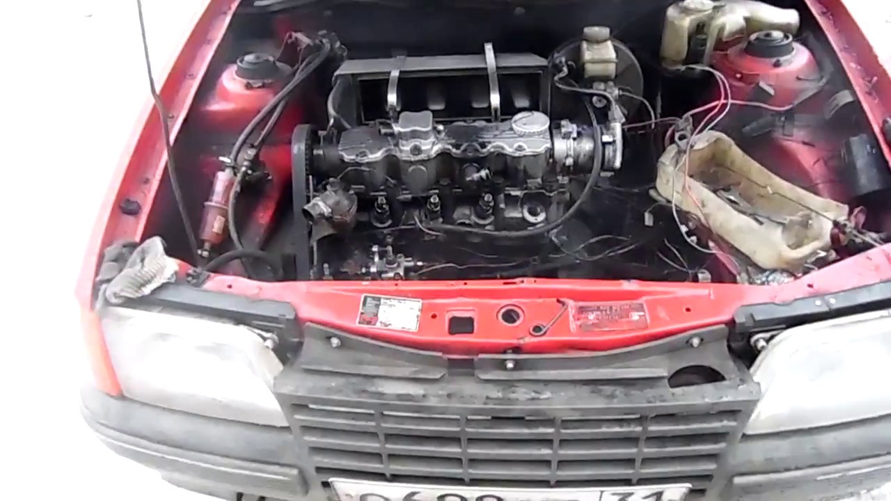 опель кадет 1.6 дизель часть 1 ремонт ... - YouTube