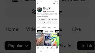 How to find private and unlisted videos on your YouTube channel, mobile.