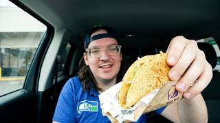 Live Live Live trying out that New New Tajin taco from Taco Bell