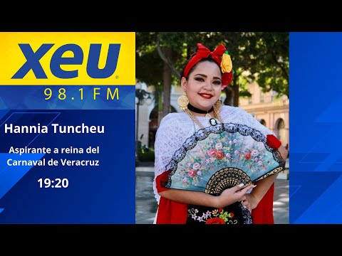 Hannia Tuncheu Altruista y activista social , aspirante a reina del carnaval de Veracruz 2022