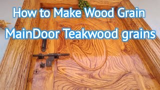Tamilnadu painter mobile no:+919585045131 #howtomake #woodgrain
#maindoor_teakwood #grains_artskill #paintingtips #brushmagicpaint
#speedpainting #howto_appl...