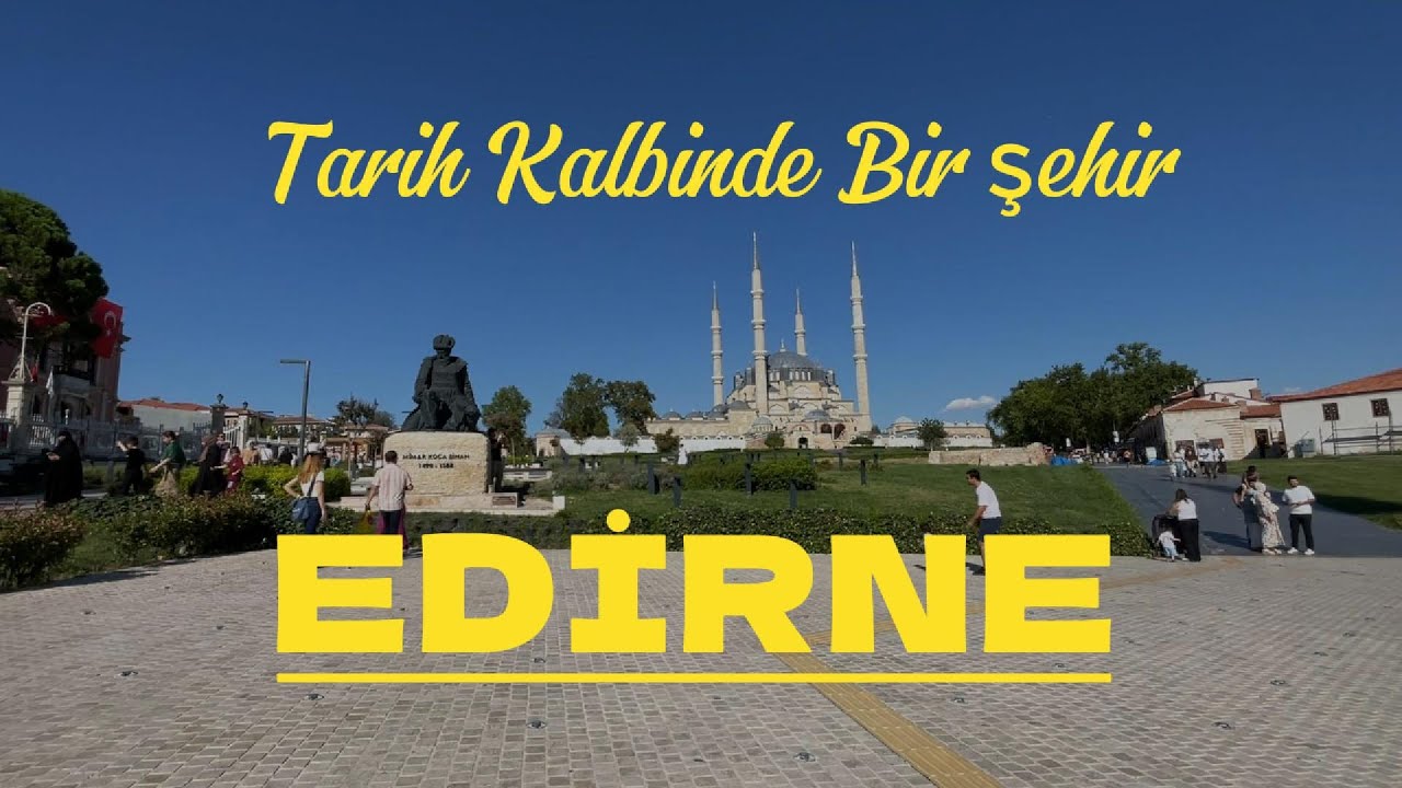 EDİRNE / ZAMANIN İZLERİNİ TAŞIYAN BİR ŞEHİR  #edirne #reklam #edirneselimiyecamii #reklamyoktur