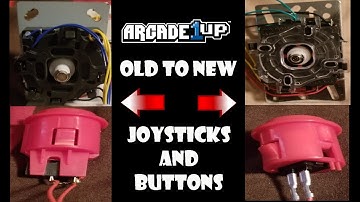 Arcade1up New Updated Buttons And Controls