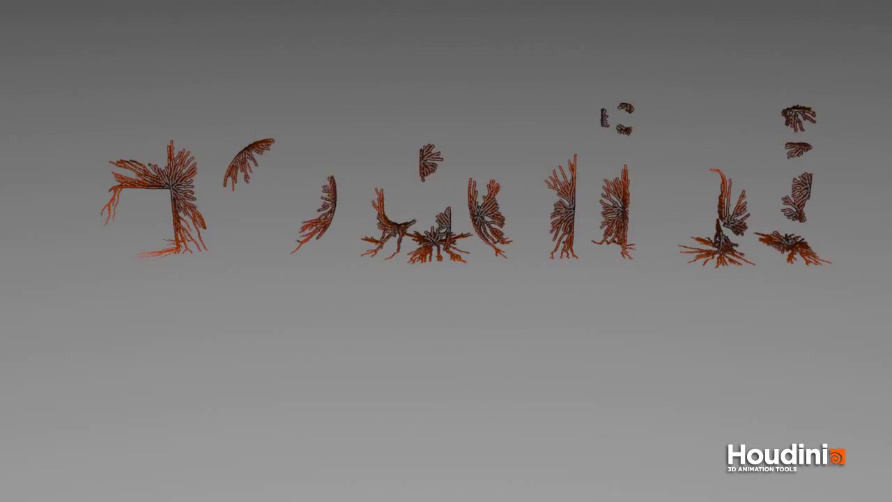 houdini growing text 2