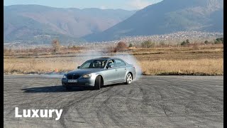 Drifting an E60 535i at Sapareva Banya