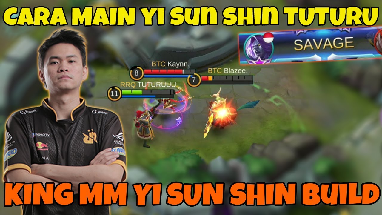 2 MM STRATEGI TERBARU RRQ ?? CARA MAIN YI SUN SHIN RRQ TUTURU RAJA MM DUNIA BUILD TERBAIK 