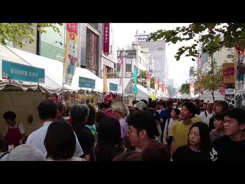 【北の恵み　食べマルシェ2019】マルシェゾーン（３条通）