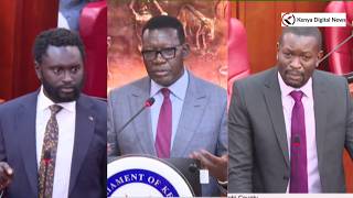 HOT!! Sifuna, Senators face CS Davis Chirchir With Tough Questions on Transport and Infrastracture