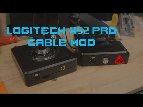 Logitech X52 Pro HOTAS - Cable Mod