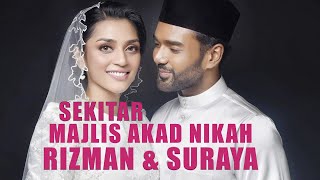 Sebak di Majlis Akad Nikah Rizman & Suraya, Ucapan Erra Fazira buat Pengantin