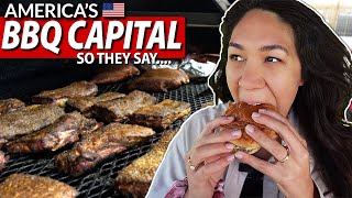 German Husband goes to the American BBQ CAPITAL OF THE WORLD... How good is it?