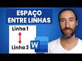 Como Mudar o Espaçamento Entre Linhas no Word