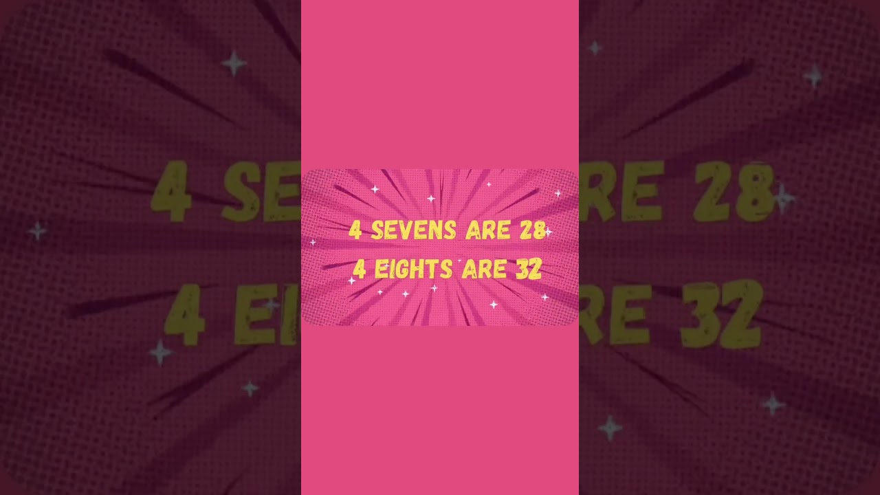 Table of 4! Learning is Fun! 