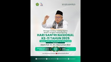 🔴 NGAOS DALAM RANGKA MENYONGSONG HARI SANTRI NASIONAL|| 18 oktober 2025