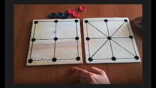 3 Taş 3 Mens Morris Oyunu Nasıl Oynanır ? Akıl Ve Zeka Oyunları