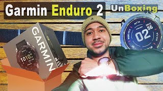 Garmin Enduro 2 | UNBOXING | First impressions | 2022