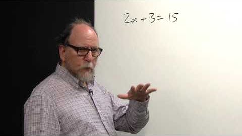 Solving Linear Equations using Properties of Equality