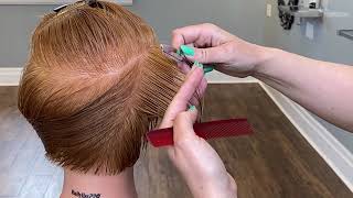 Disconnected Pixie Cut